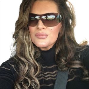 Prada Sunglasses Black with Grey